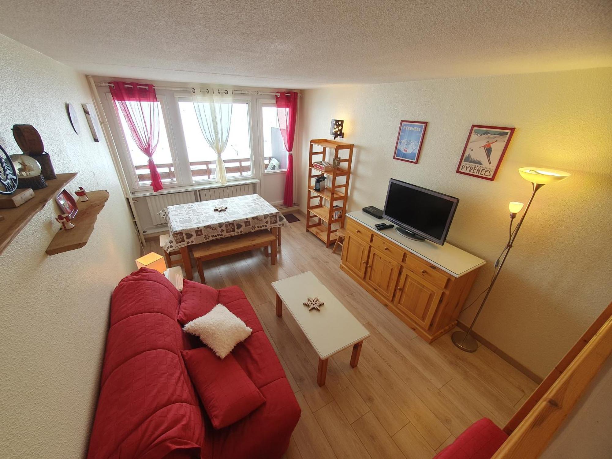 Apartment La Mongie, Pieds Des Pistes, Parking Interieur Prive